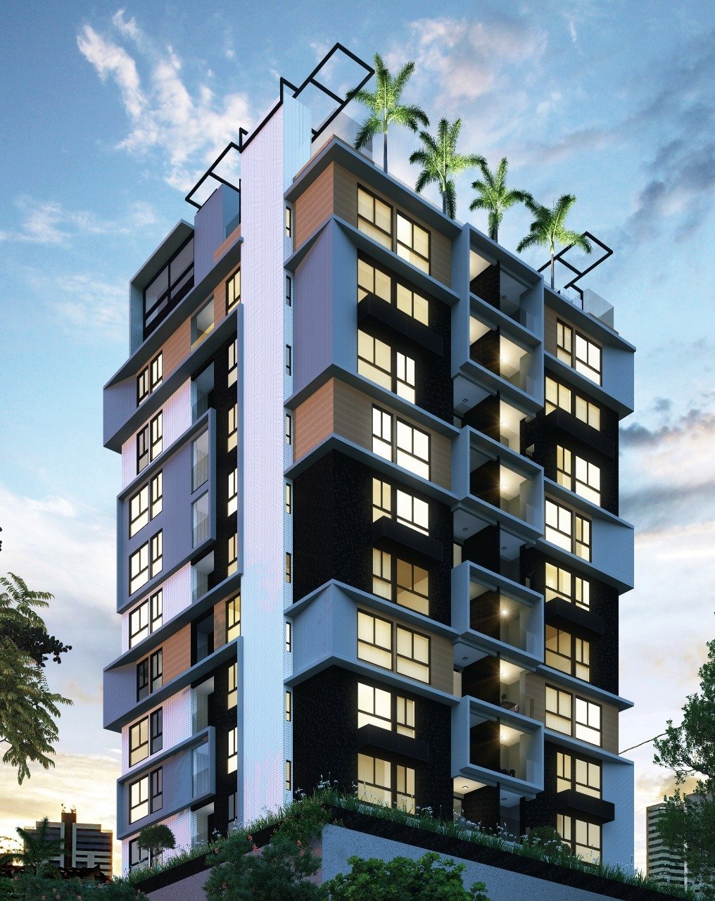 Apartamento - Lançamentos - Jardim Oceania - João Pessoa - PB