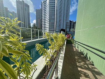 Rampa acesso  rea de lazer