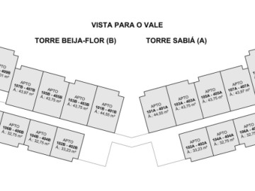 Planta com Legendas do 1 ao 4