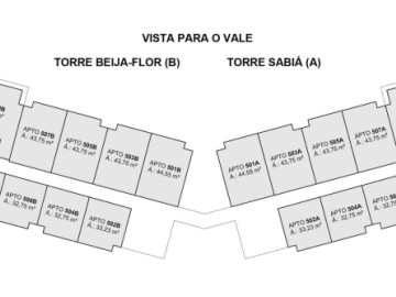 Planta com legenda do 5