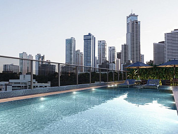 FLAT COBERTURA CABO BRANCO | 29m� POSI��O SUL E VISTA MAR
