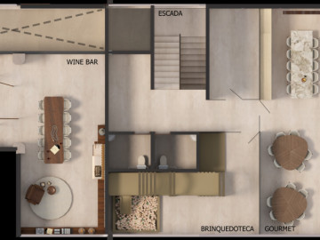 Planta 1piso Bloco Lazer