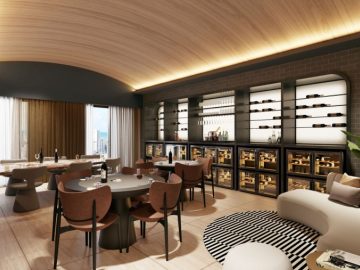 Espao Wine com adegas privativas